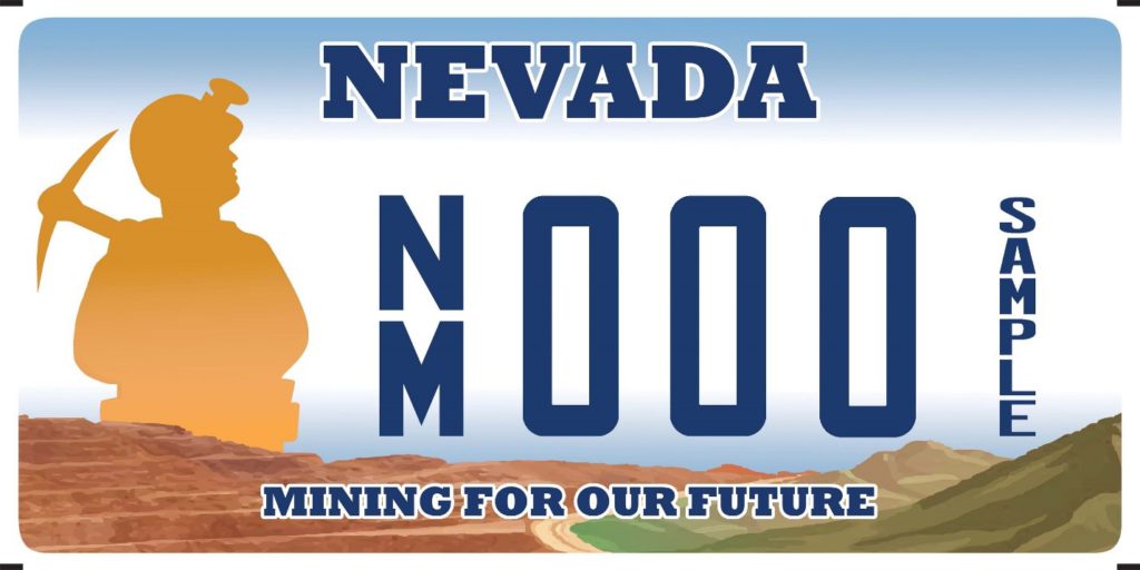 Specialty License Plates to Honor Mining in Nevada - Nevada Mining Association - 1